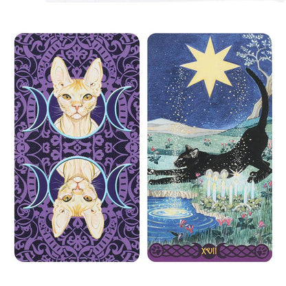 Pagan Cats Tarot Cards - DuvetDay.co.uk
