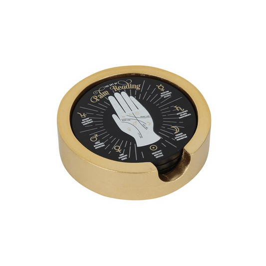 Palm Reading Coaster Set - DuvetDay.co.uk