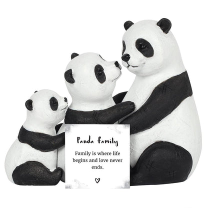 Panda Family Ornament - DuvetDay.co.uk