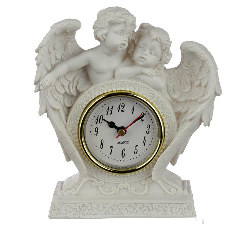 Peace of Heaven Cherub - Endless Love Mantle Clock