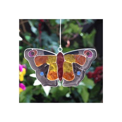 Peacock Butterfly Suncatcher - DuvetDay.co.uk