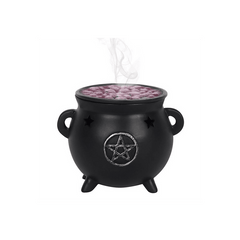 Pentagram Cauldron Incense Cone Holder - DuvetDay.co.uk