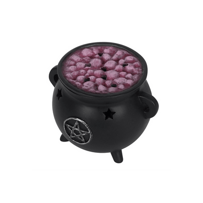 Pentagram Cauldron Incense Cone Holder - DuvetDay.co.uk