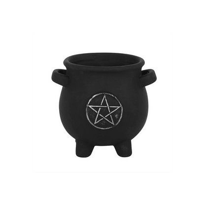 Pentagram Cauldron Plant Pot - DuvetDay.co.uk