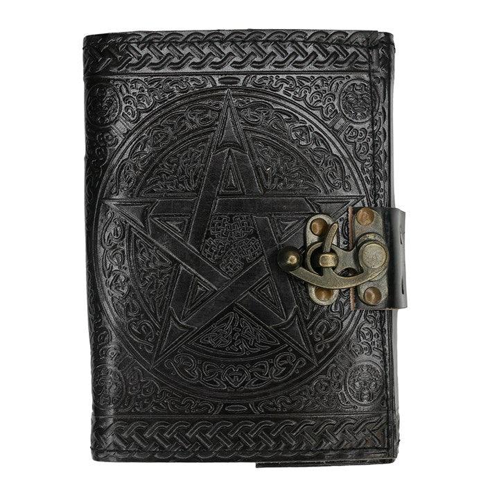 Pentagram Leather Journal - DuvetDay.co.uk
