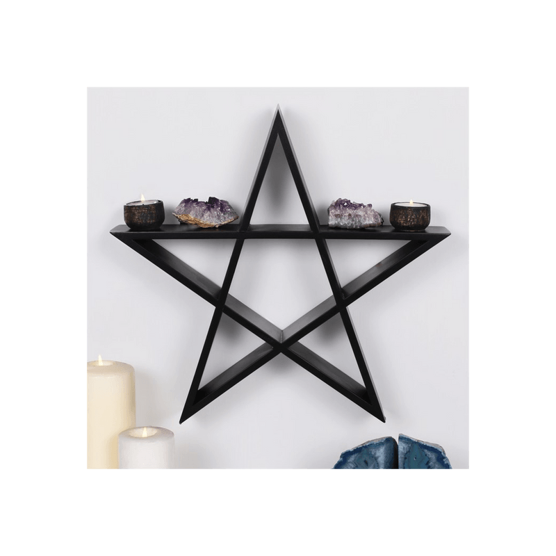 Pentagram Wall Shelf