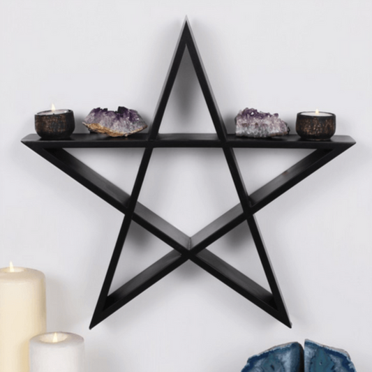 Pentagram Wall Shelf - DuvetDay.co.uk