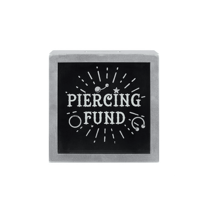 Piercing Fund Money Box - DuvetDay.co.uk