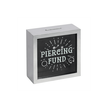 Piercing Fund Money Box - DuvetDay.co.uk