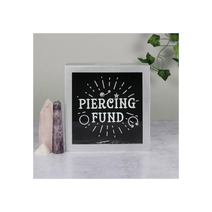 Piercing Fund Money Box - DuvetDay.co.uk