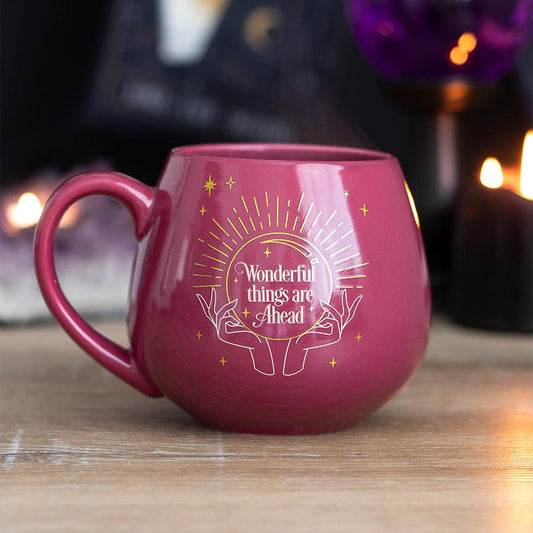 Pink Fortune Teller Colour Changing Mug - DuvetDay.co.uk