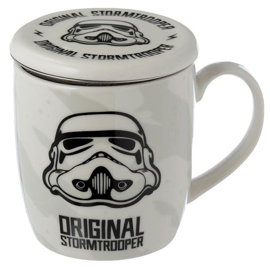Porcelain Mug & Infuser Set - The Original Stormtrooper - DuvetDay.co.uk