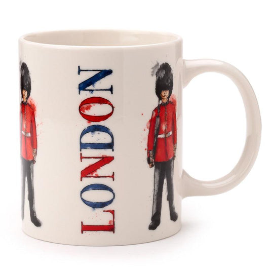 Porcelain Mug - London Guardsman - DuvetDay.co.uk