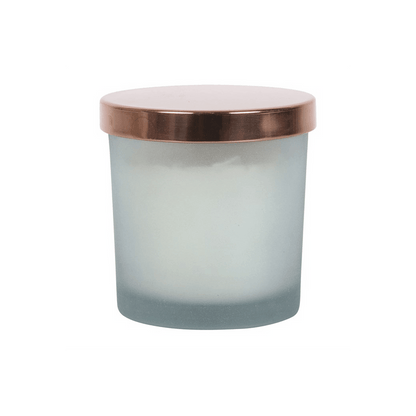 Positive Energy White Sage Crystal Chip Candle - DuvetDay.co.uk