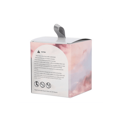 Positive Energy White Sage Crystal Chip Candle - DuvetDay.co.uk