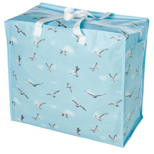 Practical Laundry & Storage Bag - Seagulls Buoy - DuvetDay.co.uk