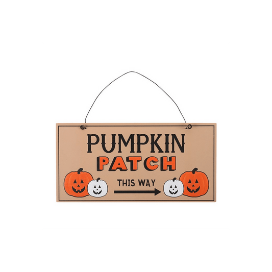Pumpkin Patch Hanging Sign - DuvetDay.co.uk