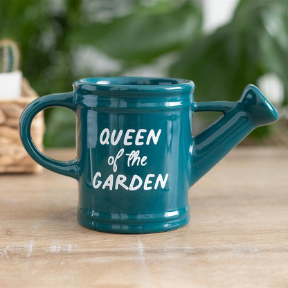 Queen of the Garden Watering Can Mug - DuvetDay.co.uk