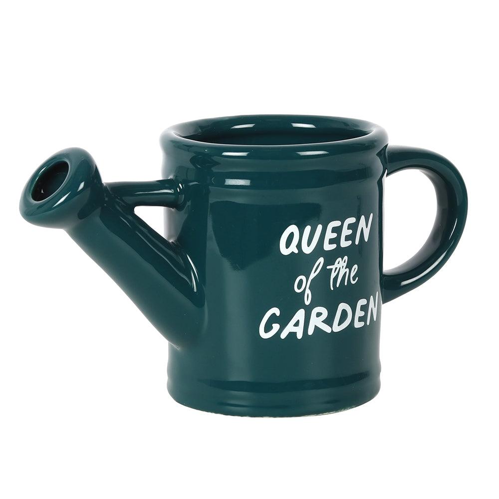 Queen of the Garden Watering Can Mug - DuvetDay.co.uk