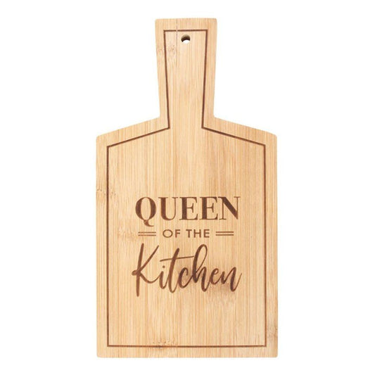 Queen of the Kitchen Bamboo Serving Board - DuvetDay.co.uk