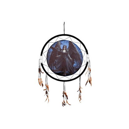Raven Dreamcatcher by Anne Stokes - DuvetDay.co.uk