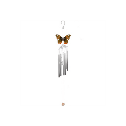 Red Admiral Butterfly Windchime - DuvetDay.co.uk