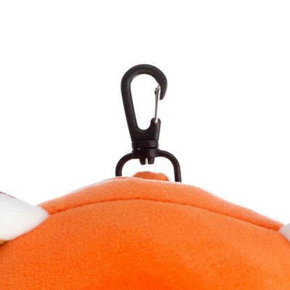 Red Panda Relaxeazzz Plush Round Travel Pillow & Eye Mask Set - DuvetDay.co.uk