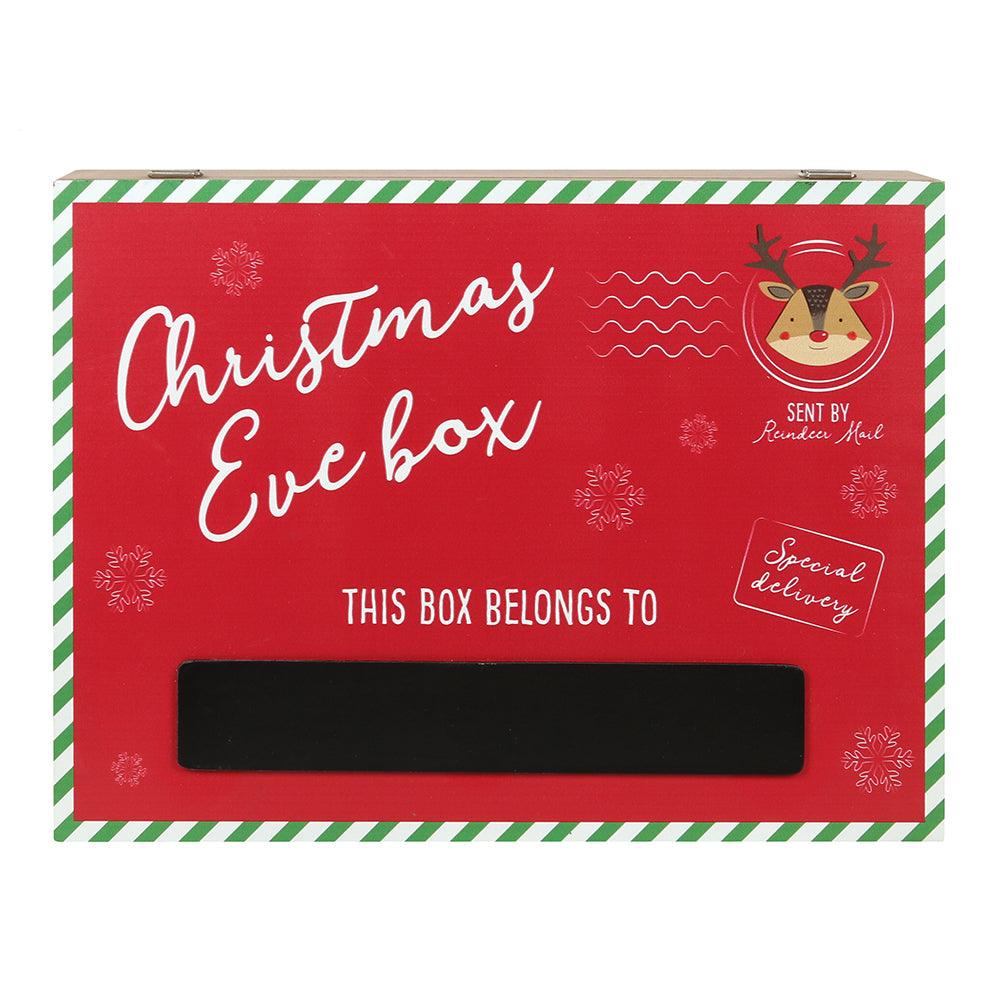 Red Reindeer Christmas Eve Box - DuvetDay.co.uk