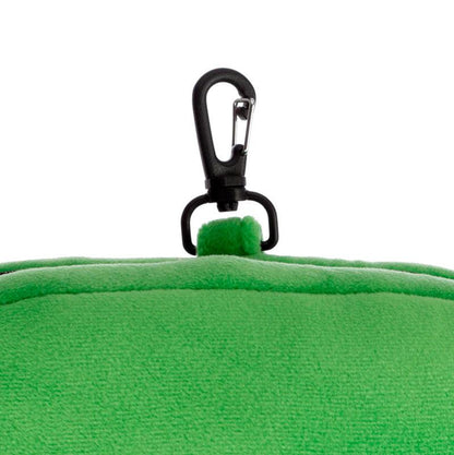 Relaxeazzz Minecraft Creeper Shaped Plush Travel Pillow & Eye Mask - DuvetDay.co.uk