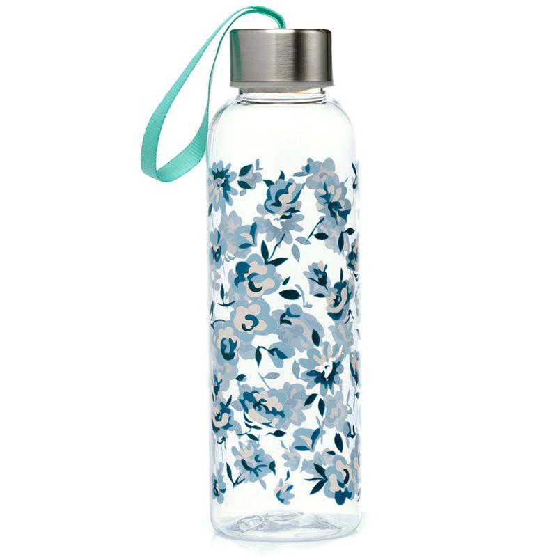 Reusable Peony Pick of the Bunch 500ml Water Bottle with Metallic Lid - DuvetDay.co.uk