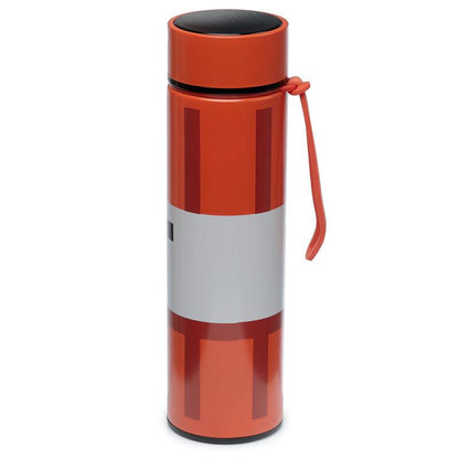 Reusable Stainless Steel Hot & Cold Insulated Drinks Bottle Digital Thermometer - Minecraft TNT