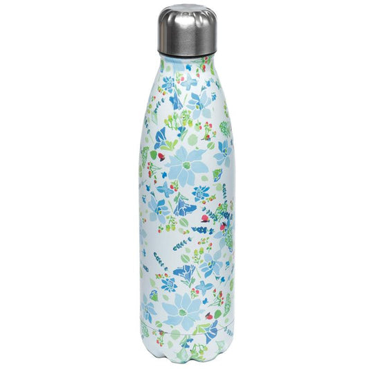 Reusable Stainless Steel Insulated Drinks Bottle 500ml - Julie Dodsworth - DuvetDay.co.uk
