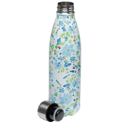 Reusable Stainless Steel Insulated Drinks Bottle 500ml - Julie Dodsworth - DuvetDay.co.uk
