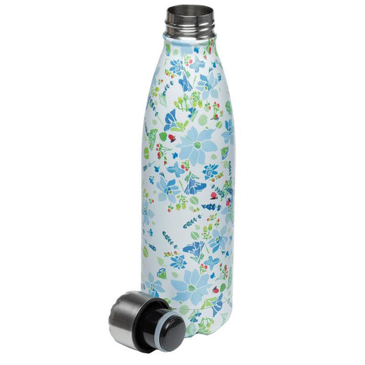 Reusable Stainless Steel Insulated Drinks Bottle 500ml - Julie Dodsworth - DuvetDay.co.uk