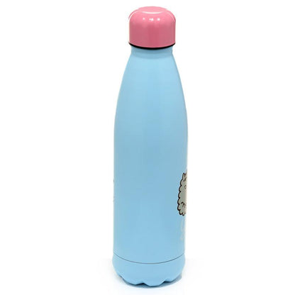 Reusable Stainless Steel Insulated Drinks Bottle 500ml - Pusheen the Cat Foodie - DuvetDay.co.uk