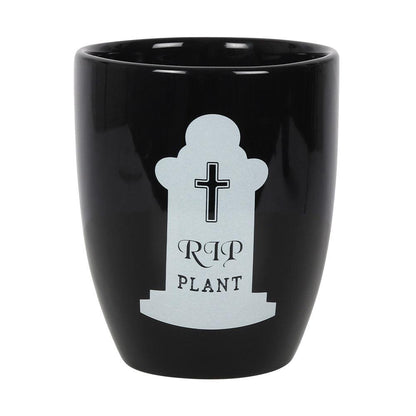 RIP Plant Gothic Plant Pot - DuvetDay.co.uk