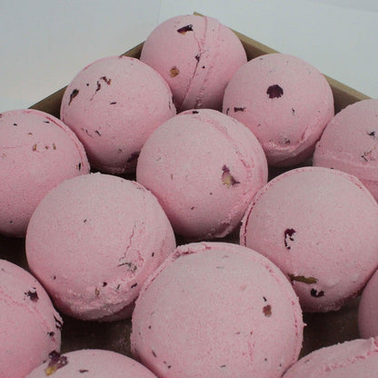 Rose & Petals Jumbo Bath Bomb - DuvetDay.co.uk