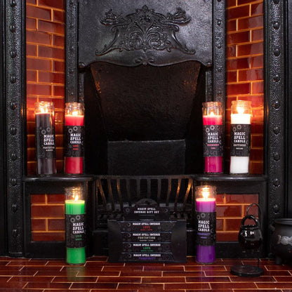 Rose 'Love' Spell Tube Candle - DuvetDay.co.uk