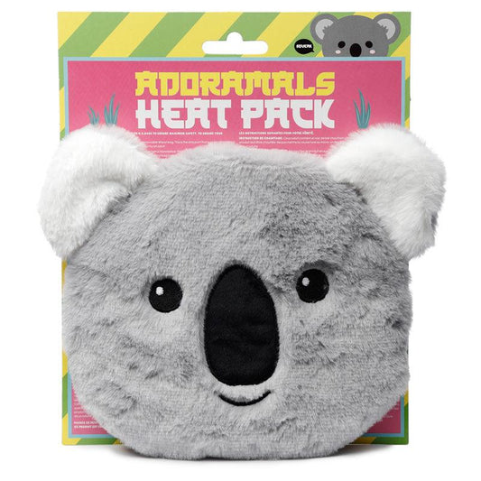 Round Koala Microwavable Plush Heat Wheat Pack - DuvetDay.co.uk