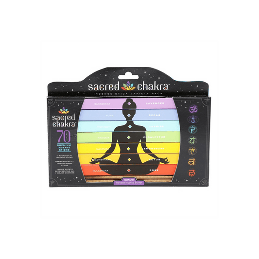Sacred Chakra Incense Stick Gift Pack - DuvetDay.co.uk