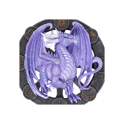 Samhain Dragon Resin Wall Plaque by Anne Stokes - DuvetDay.co.uk