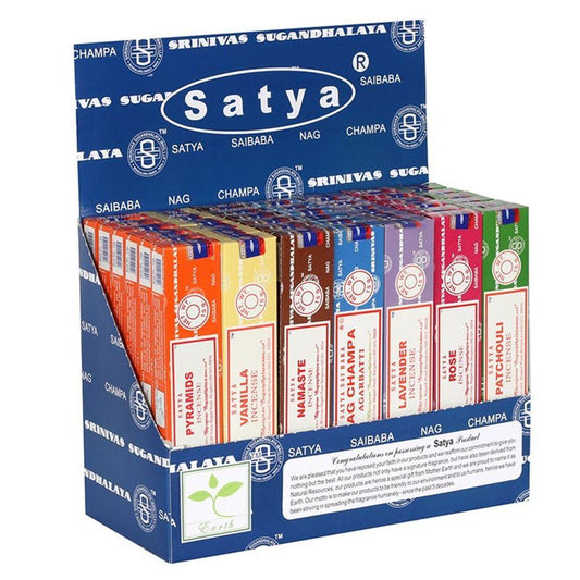 Satya Incense Sticks Display Starter Pack 3 - DuvetDay.co.uk