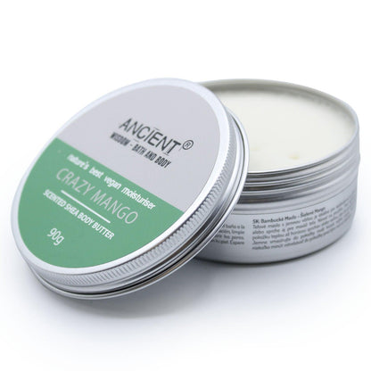 Scented Shea Body Butter 90g - Crazy Mango - DuvetDay.co.uk