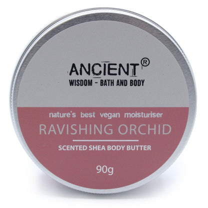 Scented Shea Body Butter 90g - Ravishing Orchid - DuvetDay.co.uk