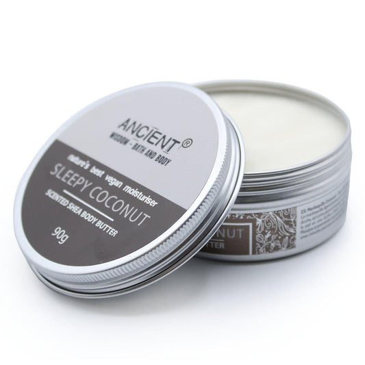 Scented Shea Body Butter 90g - Sleepy Coconut - DuvetDay.co.uk