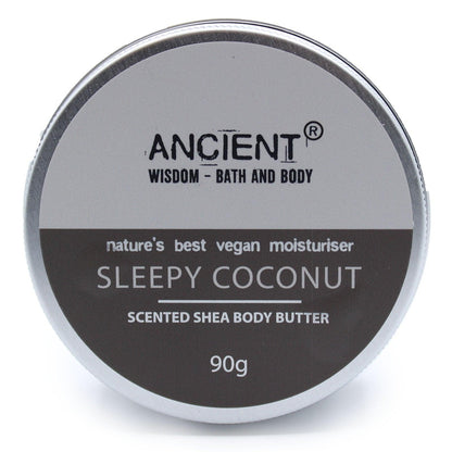 Scented Shea Body Butter 90g - Sleepy Coconut - DuvetDay.co.uk