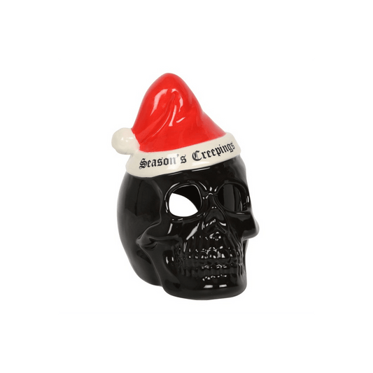 Seasons Creepings Skull Tealight Holder - DuvetDay.co.uk