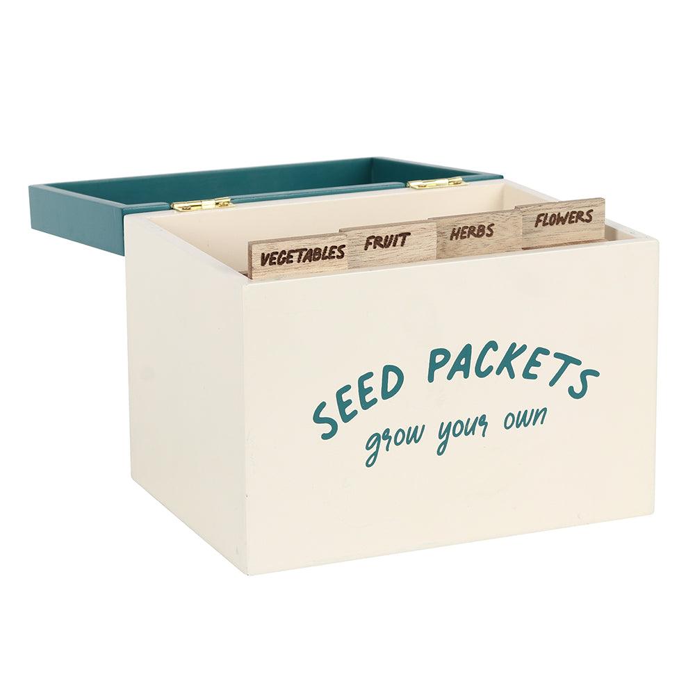 Seed Packet Storage Box - DuvetDay.co.uk
