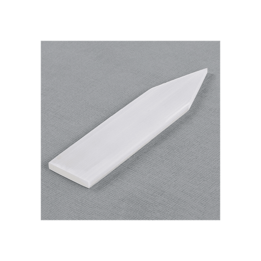 Selenite Flat Pointed Wand - DuvetDay.co.uk