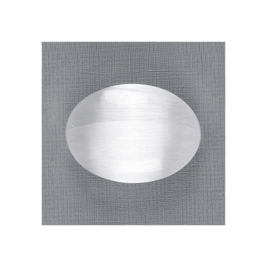 Selenite Palm Stone - DuvetDay.co.uk